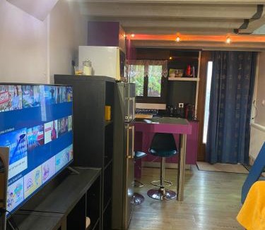 Rungis Apartment | Studio cosy chambre mansardee Monnet-Mermoz Tram Métro 15 mnParis