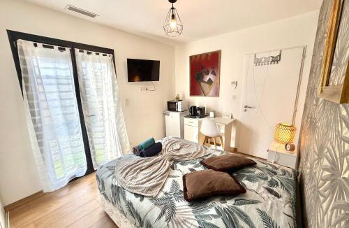 Toulouse North Apartment | Studio Cosy - CLIM & Parking & WIFI