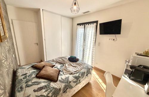 Toulouse North Apartment | Studio Cosy - CLIM & Parking & WIFI