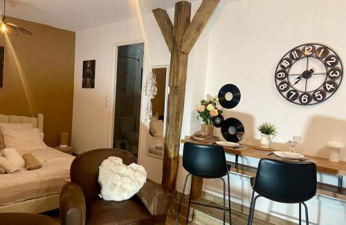 Varennes-Vauzelles Apartment | Studio Cosy dans les granges d un château accès spa