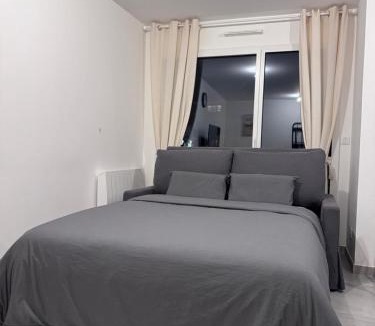 Saint-Bonnet-de-Mure Apartment | Studio Cosy Le Cocon au calme