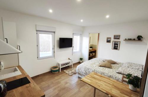 Saint-Denis-de-l'Hotel Apartment | Studio cosy Bienvenue chez Elle