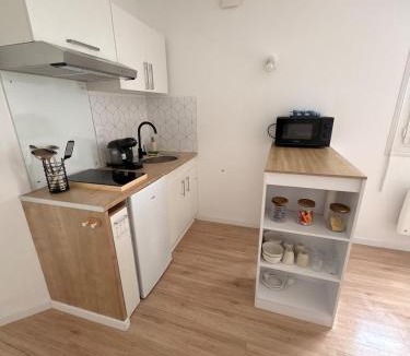 La Roche-sur-Yon Apartment | Studio cosy & Lumineux parking privé
