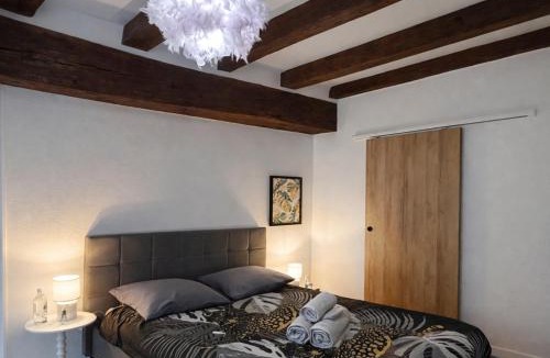 Downtown Angers Apartment | Studio de charme avec cheminée décorative