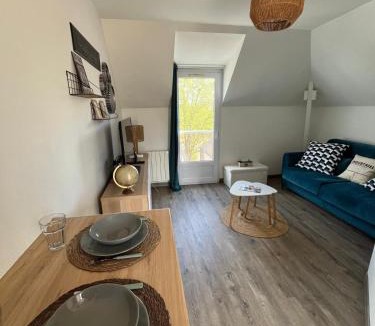 Les Hauts de Saint-Aubin Apartment | Studio de la Maine - Fac Médecine & CHU