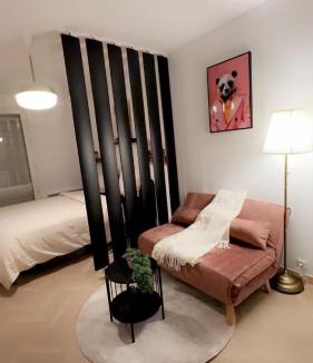 Saint-Leu-la-Foret Apartment | Studio Design Cosy avec Parking inclus Saint-Leu à 3 min de la gare
