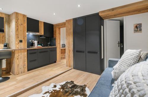 Saas-Fee Apartment | Studio design rénové - au centre-ville