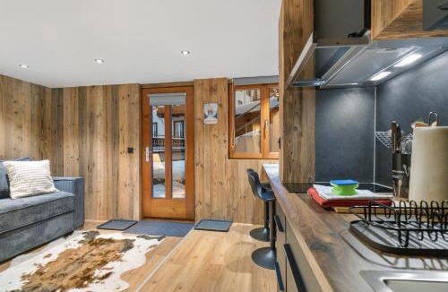 Saas-Fee Apartment | Studio design rénové - au centre-ville