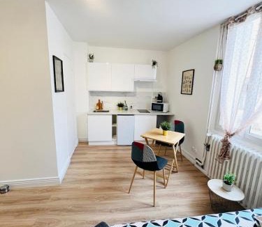 Chatellerault Apartment | Studio Dulcea 1 Étage - Proche Centre & Gare -WiFi