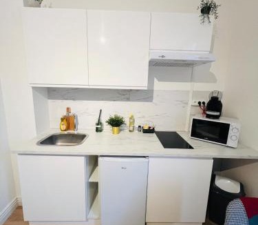 Chatellerault Apartment | Studio Dulcea 1 Étage - Proche Centre & Gare -WiFi