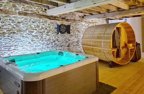 Comps-la-Grand-Ville House | Studio Duplex Calme - SPA - SAUNA - Parking - Wifi