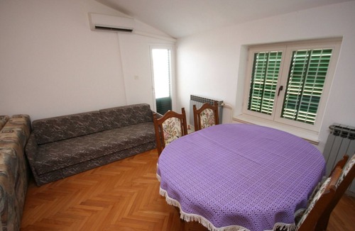 Turanj Apartment | Studio flat with terrace and sea view Turanj, Biograd (AS-6445-a)