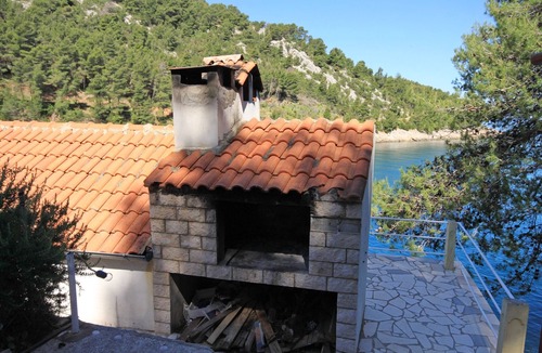 Bogomolje Apartment | Studio flat near beach Cove Mala Pogorila (Hvar) (AS-8952-a)