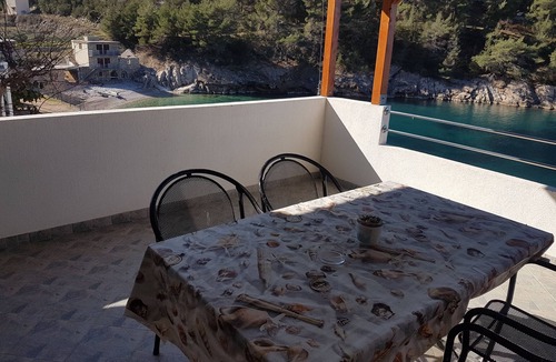 Bogomolje Apartment | Studio flat near beach Cove Mala Pogorila (Hvar) (AS-8952-c)