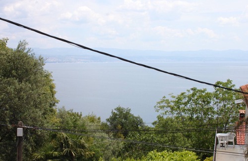 Donji Kraj Apartment | Studio flat with balcony and sea view Kraj, Opatija (AS-7794-a)
