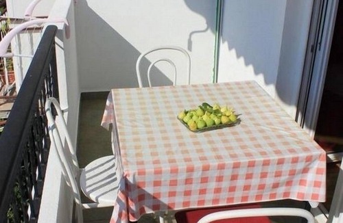 Blato Apartment | Studio flat with balcony and sea view Živogošće - Blato (Makarska) (AS-25312-a)