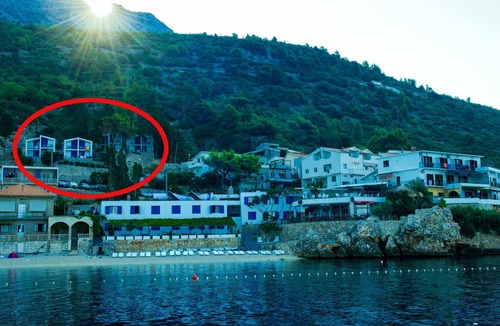 Drasnice Apartment | Studio flat with balcony and sea view Drašnice, Makarska (AS-3330-f)