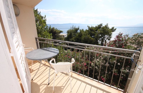 Drasnice Apartment | Studio flat with balcony and sea view Drašnice, Makarska (AS-3330-f)