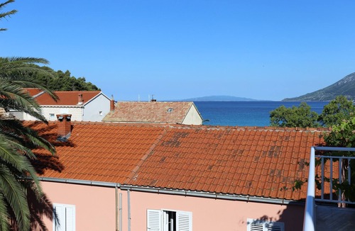 Zuljana Apartment | Studio flat with balcony and sea view Žuljana, Pelješac (AS-4576-c)