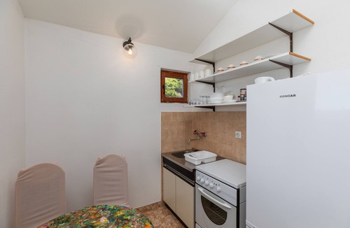 Marusici Apartment | Studio flat with balcony and sea view Marušići, Omiš (AS-21608-a)
