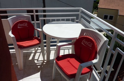 Krizna luka Apartment | Studio flat with balcony and sea view Hvar (AS-15378-a)