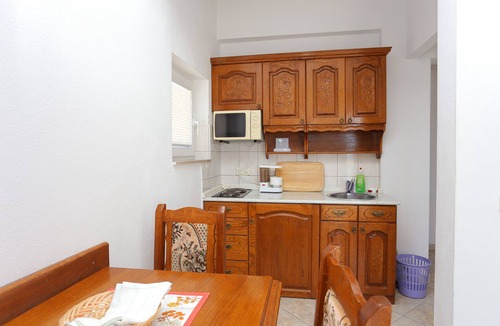 Stanici Apartment | Studio flat with balcony and sea view Stanići, Omiš (AS-2818-b)