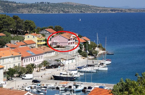Island Dugi Otok Apartment | Studio flat with balcony and sea view Sali, Dugi otok (AS-443-b)