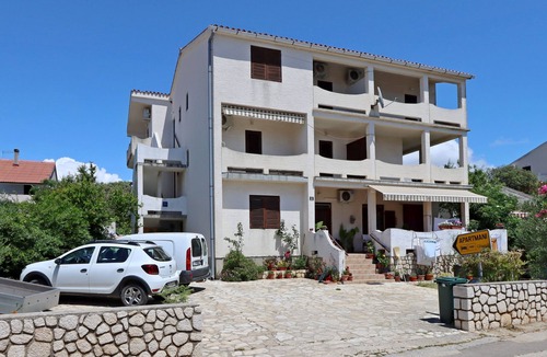Mandre Apartment | Studio flat with balcony Mandre (Pag) (AS-3084-a)