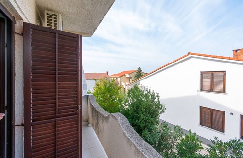 Mandre Apartment | Studio flat with balcony Mandre (Pag) (AS-3084-a)