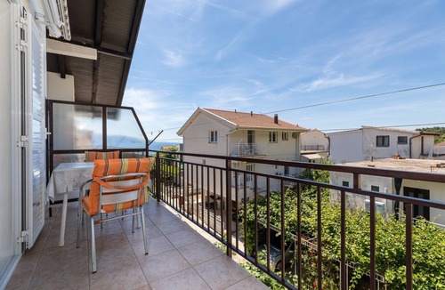Podaca Apartment | Studio flat with balcony and sea view Podaca (Makarska) (AS-516-c)
