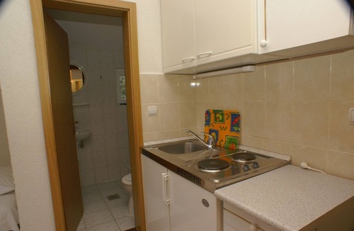 Podaca Apartment | Studio flat with balcony and sea view Podaca (Makarska) (AS-2617-d)