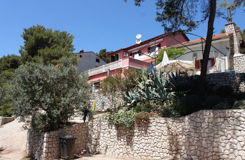 Cove Murtar Apartment | Studio flat with terrace and sea view Mali Lošinj, Lošinj (AS-2489-a)