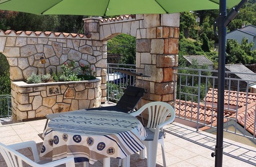 Jablanac Apartment | Studio flat with terrace and sea view Jablanac, Senj (AS-24793-a)