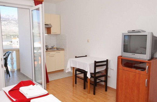 Vinjerac Apartment | Studio flat with terrace and sea view Vinjerac, Zadar (AS-3248-i)