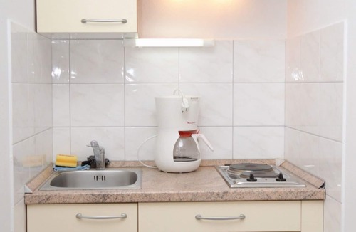 Vinjerac Apartment | Studio flat with terrace and sea view Vinjerac, Zadar (AS-3248-l)