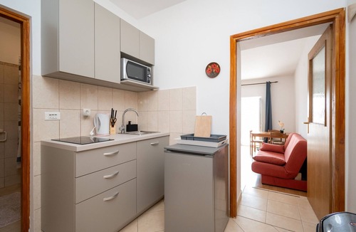 Zubovici Apartment | Studio flat with terrace and sea view Zubovići, Pag (AS-9365-b)