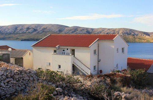 Zubovici Apartment | Studio flat with terrace and sea view Zubovići, Pag (AS-9365-a)