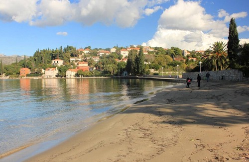 Kolocep Island Apartment | Studio flat with terrace and sea view Koločep, Elafiti (AS-2182-a)