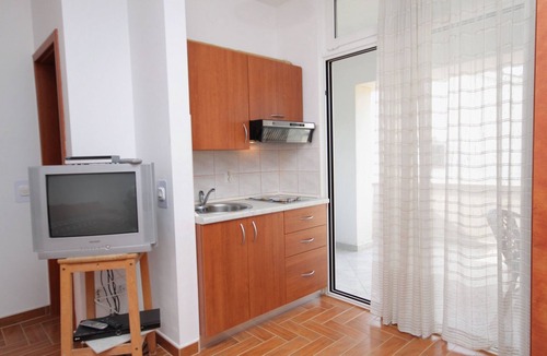 Njivice Apartment | Studio flat with terrace and sea view Njivice, Krk (AS-5458-a)