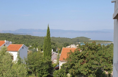 Njivice Apartment | Studio flat with terrace and sea view Njivice, Krk (AS-5458-a)