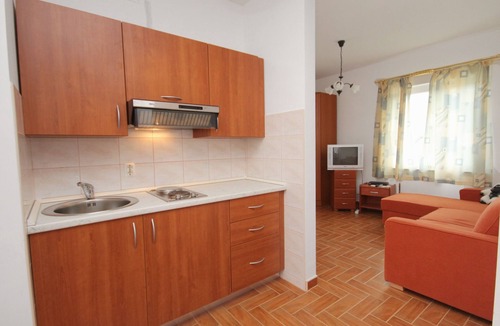 Njivice Apartment | Studio flat with terrace and sea view Njivice, Krk (AS-5458-b)