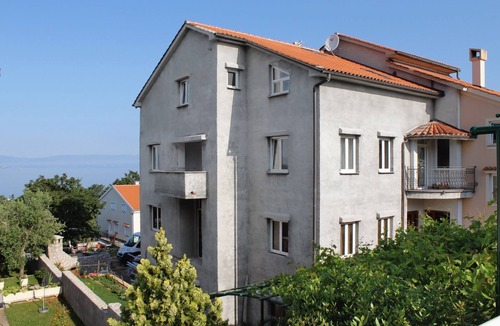 Njivice Apartment | Studio flat with terrace and sea view Njivice, Krk (AS-5458-b)