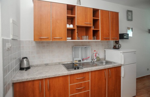 Caska Apartment | Studio flat with terrace and sea view Caska, Pag (AS-4109-a)