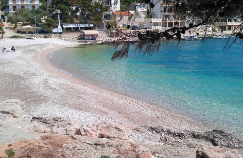 Milna Apartment | Studio flat with terrace and sea view Milna (Hvar) (AS-3074-d)