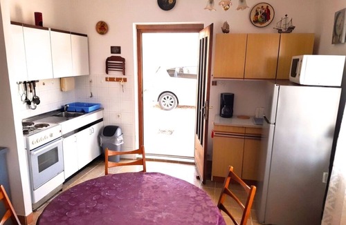 Pag Apartment | Studio flat with terrace and sea view Pag (AS-21220-a)
