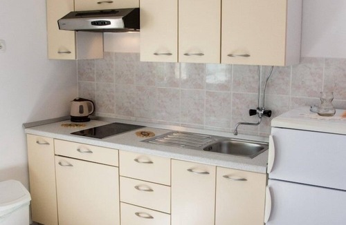 Pag Apartment | Studio flat with terrace and sea view Pag (AS-6316-a)