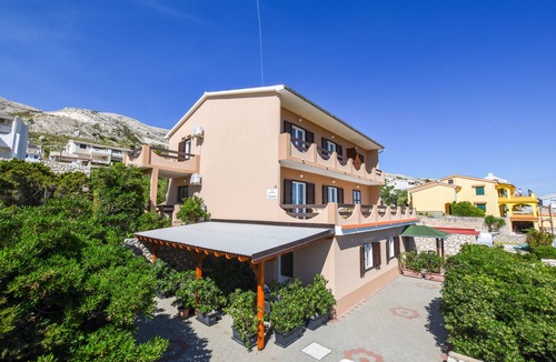 Pag Apartment | Studio flat with terrace and sea view Pag (AS-6316-a)