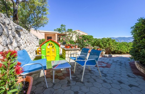 Pag Apartment | Studio flat with terrace and sea view Pag (AS-6316-a)