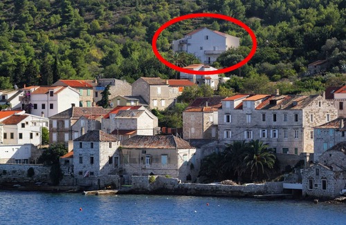 Vis Apartment | Studio flat with terrace and sea view Vis (AS-2470-b)