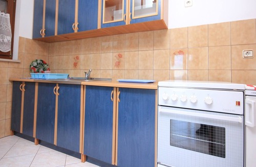 Liganj Apartment | Studio flat with terrace and sea view Liganj, Opatija (AS-2337-a)